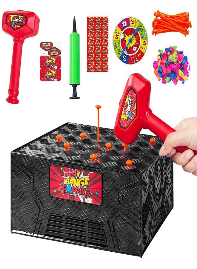 Zddaoole Balloon Pop Game,Blast Box Board Games Explosion Balloon Popping Desk Game for Family Parties - Image 1